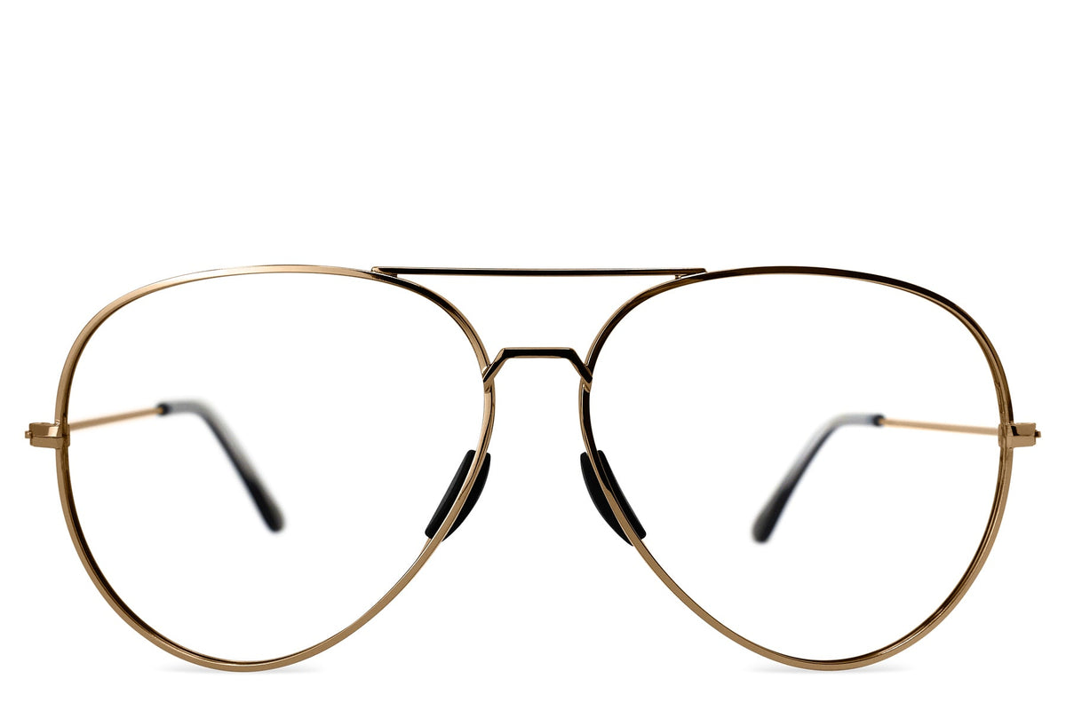Tangle Free Aviator M/L Rx - Gold