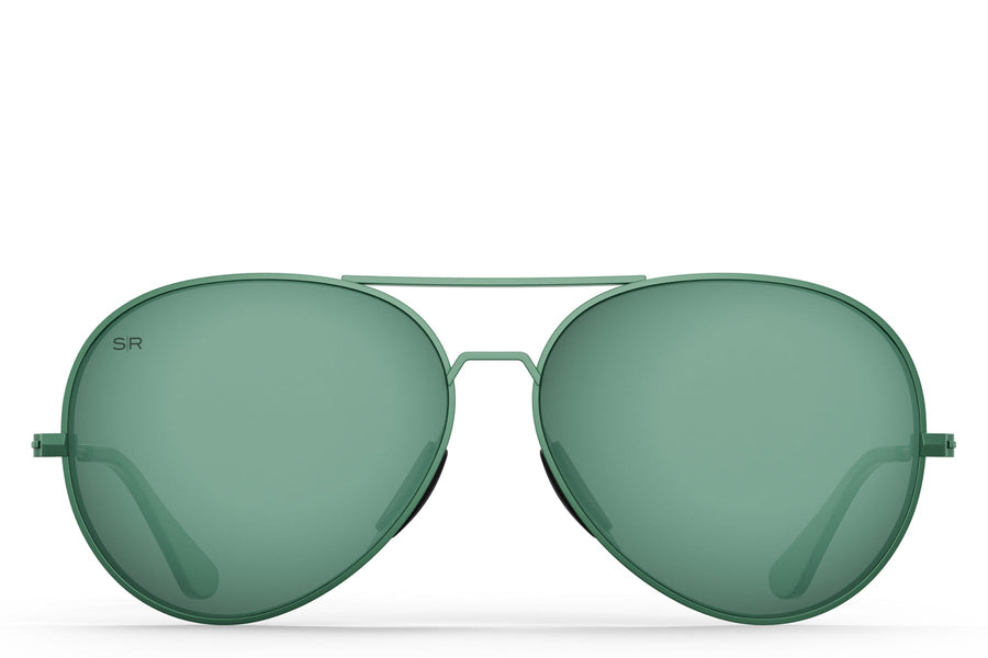 Tangle Free Aviator - Agave Polarized